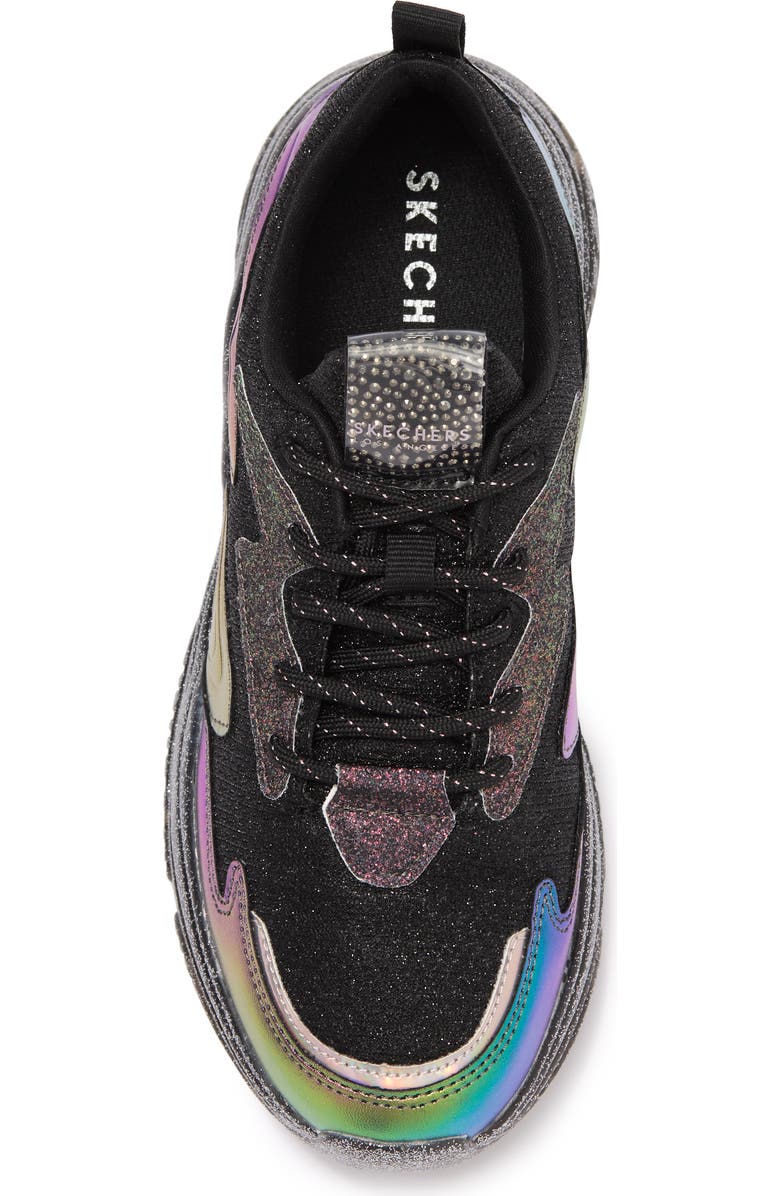 SKECHERS Prismatic Glitter Sneaker, Alternate, color,