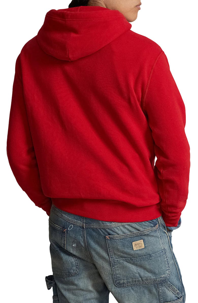 Polo Ralph Lauren Fleece Pullover Hoodie, Alternate, color, 