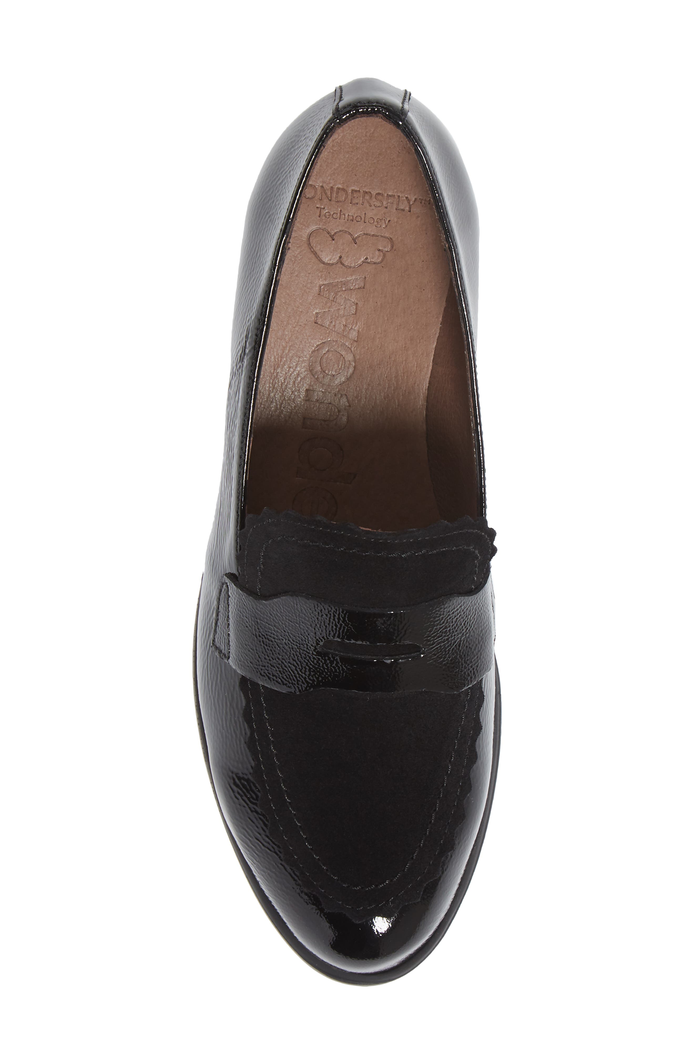 Wonders Lightweight Loafer Wedge, Alternate, color, 