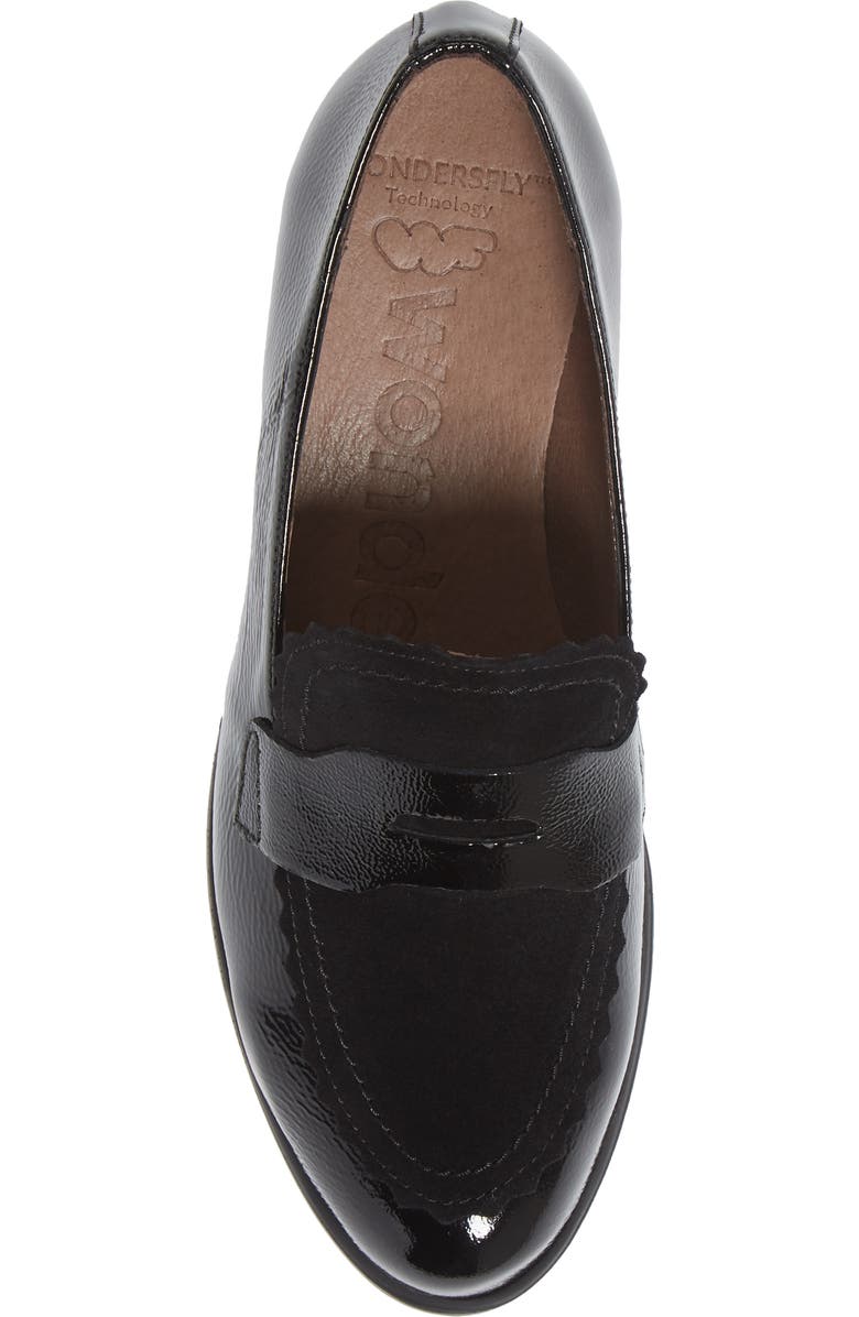 Wonders Lightweight Loafer Wedge, Alternate, color,