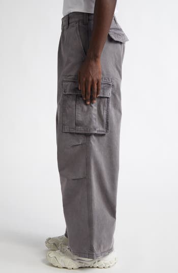 ERL Gender Inclusive California Distressed Cargo Pants