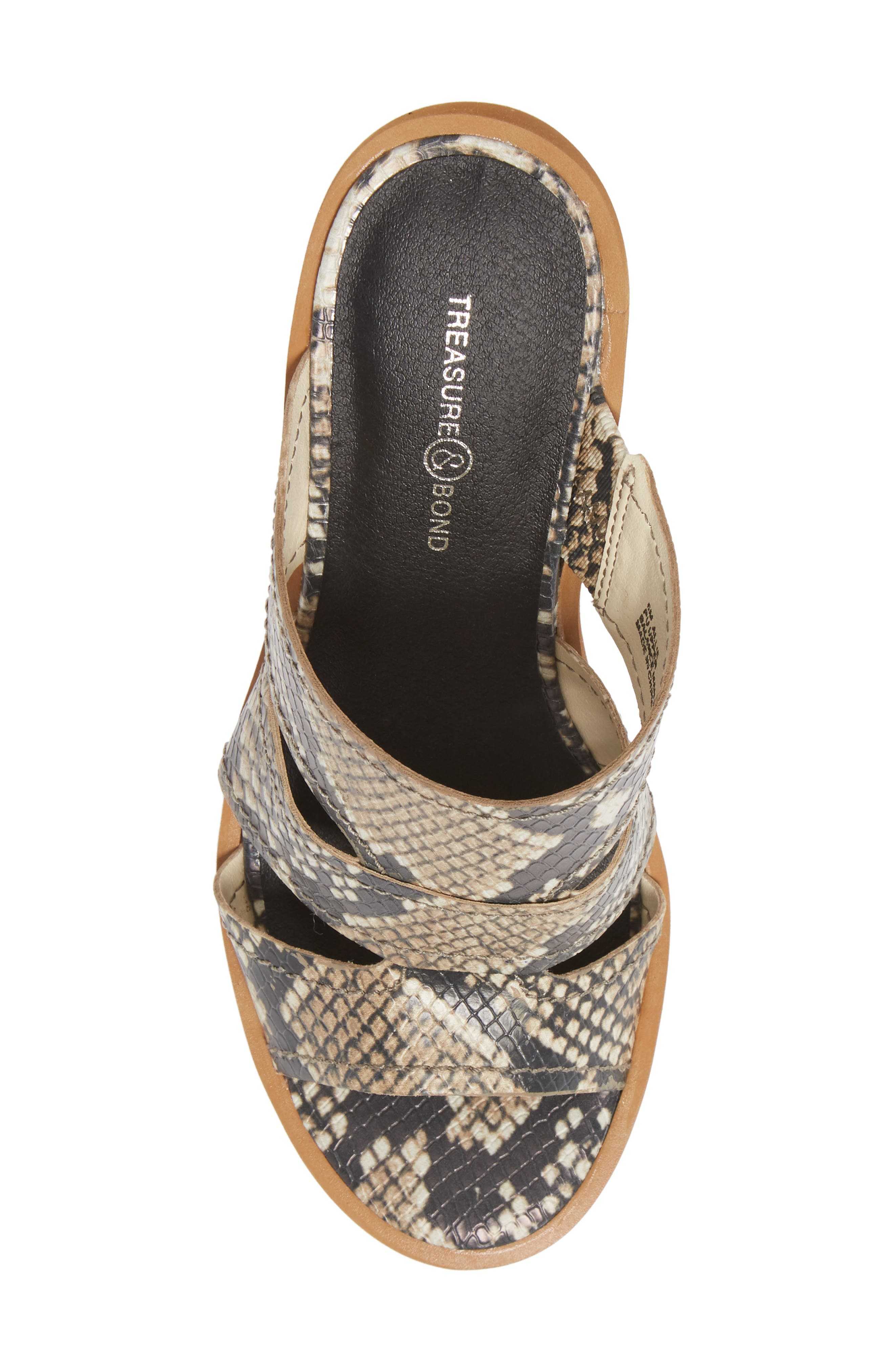 Treasure & Bond Allie Block Heel Slide Sandal, Alternate, color, 