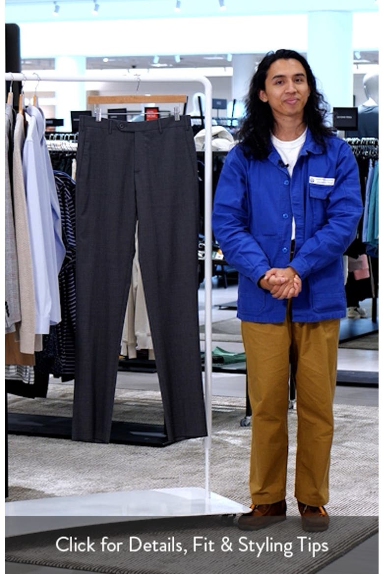 Parker Stretch Wool Trousers video