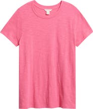 Caslon® Cotton Blend Crewneck T-Shirt