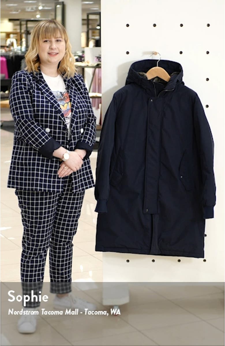 Tech Down Parka with Faux Fur Trim, sales video thumbnail