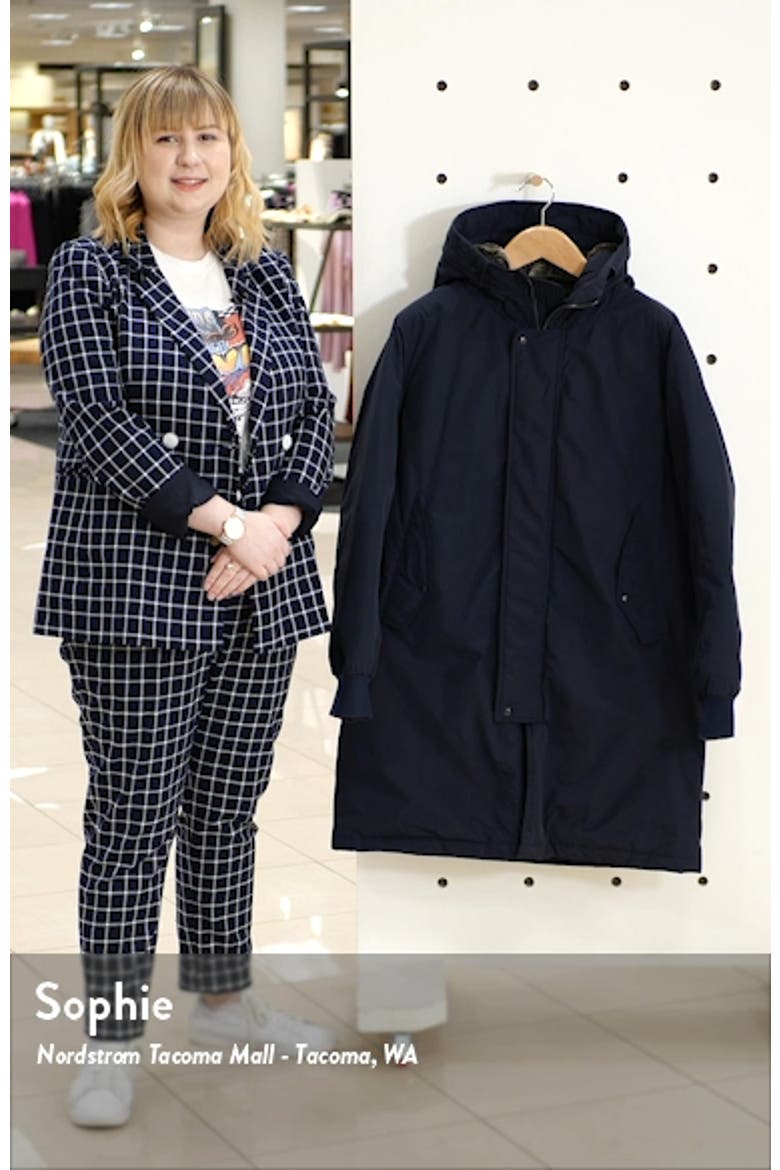 Tech Down Parka with Faux Fur Trim video