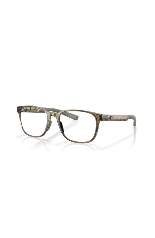 Costa 49mm Rectangle Optical Glasses In Brown