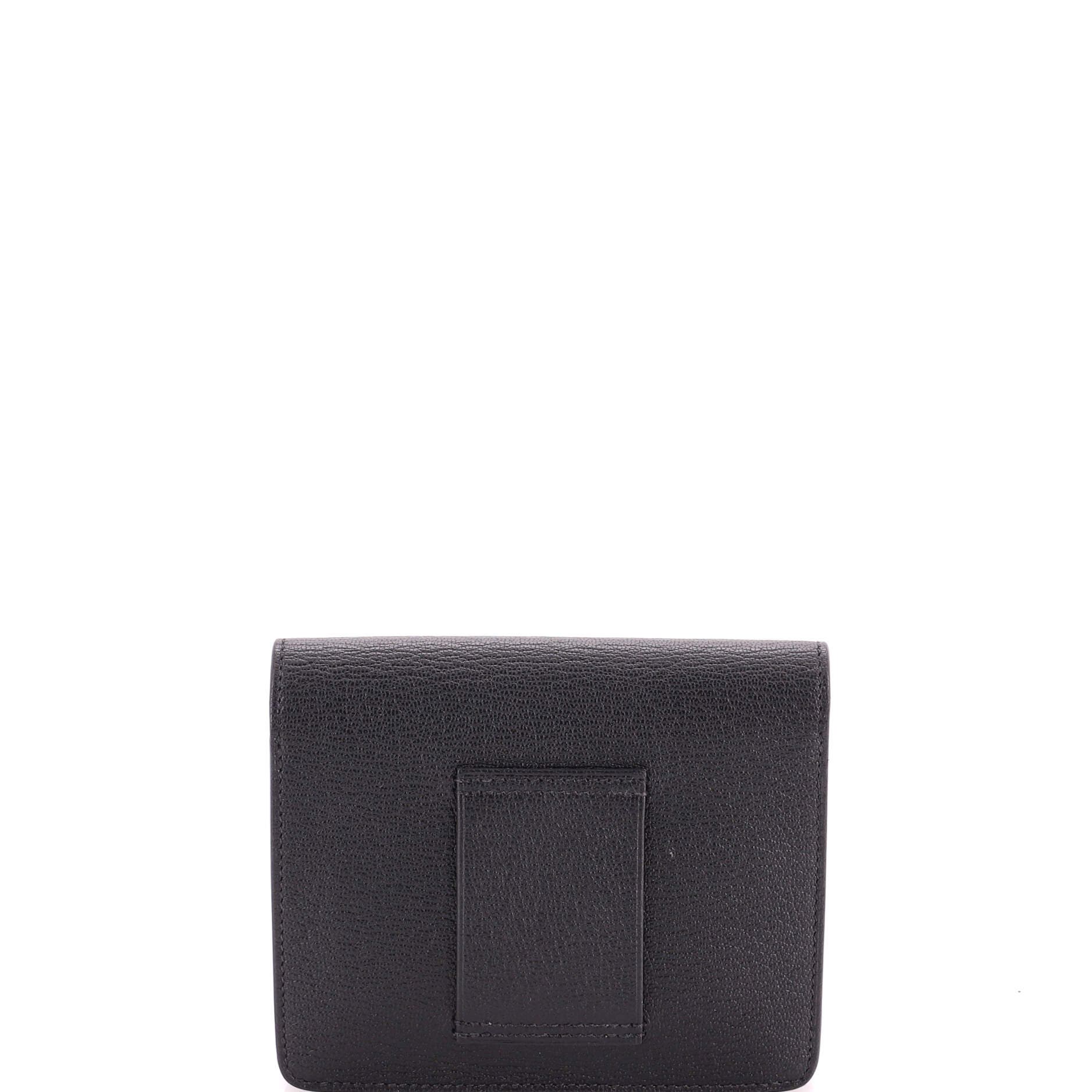 Roulis Slim Wallet Chevre Mysore, Alternate, color, Black