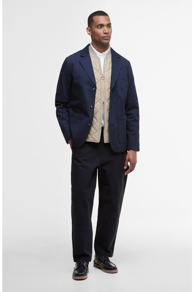 Bayview Herringbone Twill Shirt Jacket, Alternate, color, NAVY