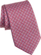 FERRAGAMO Tetris Gancini Silk Tie