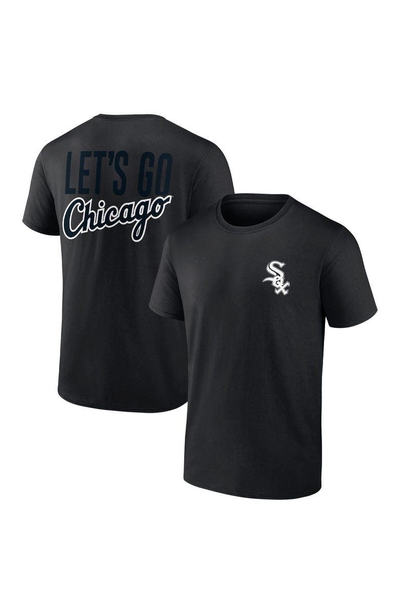 FANATICS Men's Fanatics Branded Black Chicago White Sox In It To Win It T-Shirt, Main, color, 