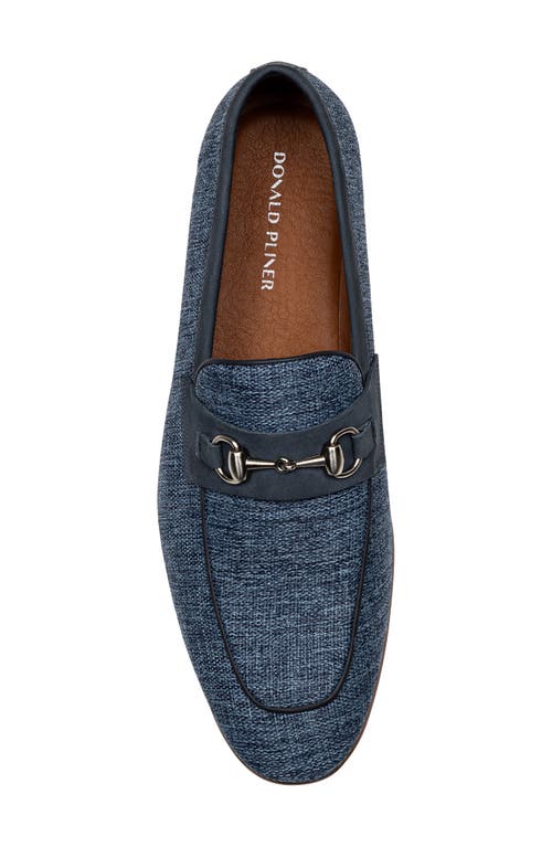 Donald Pliner Ted Bit Loafer In Blue/blue