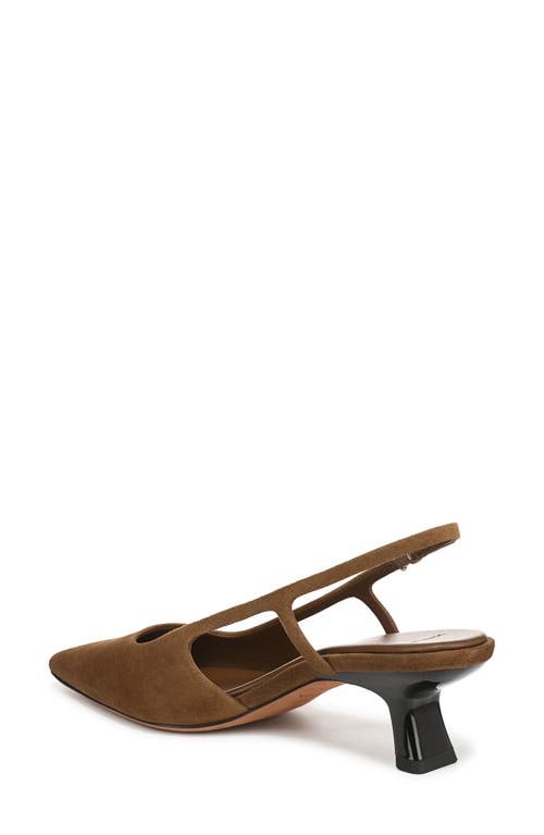 Vince Bianca Slingback Pointed Toe Pump