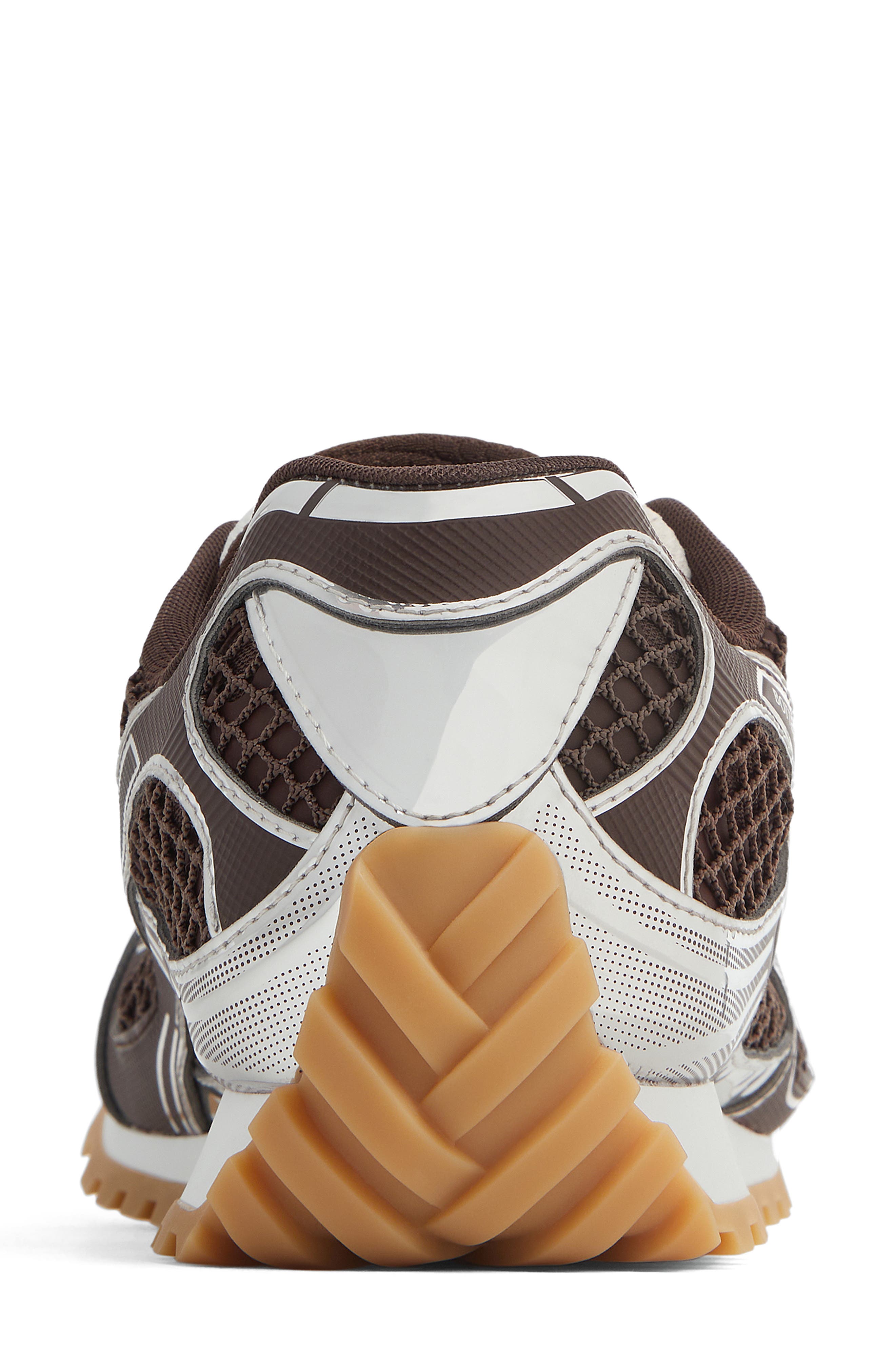 Bottega Veneta Orbit Low Top Sneaker, Alternate, color, Fondant/ Silver