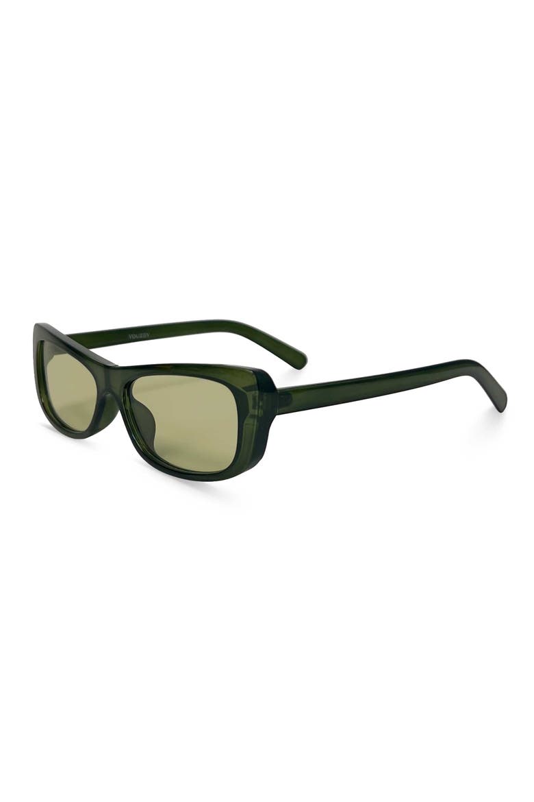 The Muse Sunglasses, Alternate, color, Green