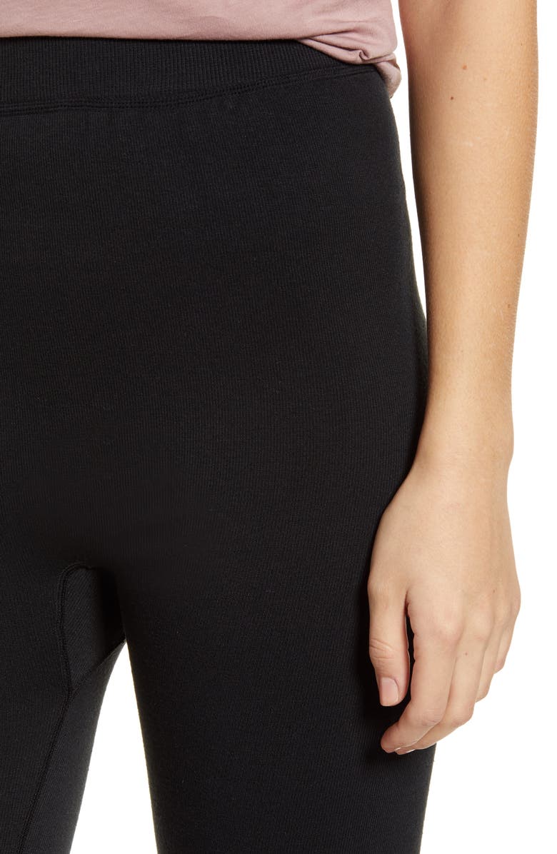 Hue Reversible Terry Capri Leggings, Alternate, color,