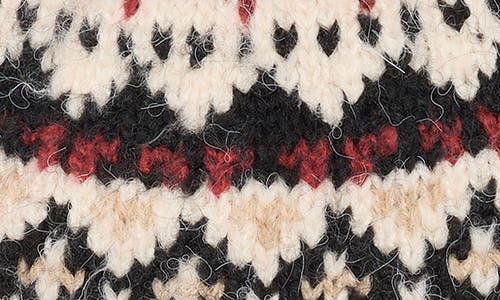 Vince Camuto Brushed Fair Isle Beanie In Neutral