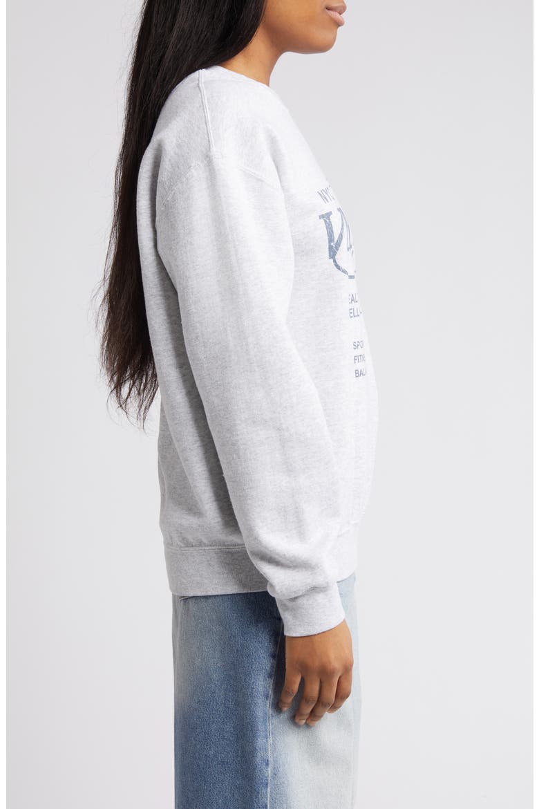 Origins Fleece Graphic Sweatshirt, Alternate, color, GREY MARL
