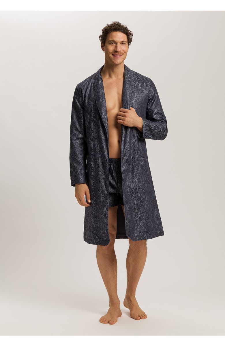 Hanro Selection Satin Cotton Boxers, Alternate, color, Nightshade