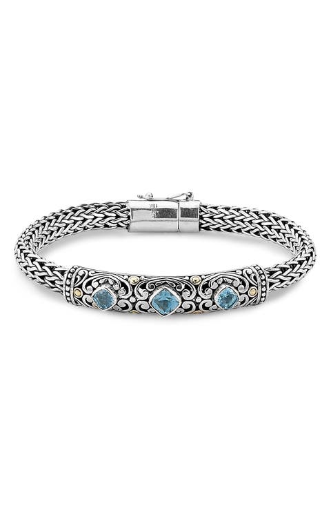 Sterling Silver Rope Bracelet