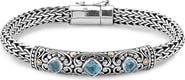 SAMUEL B. Sterling Silver Rope Bracelet