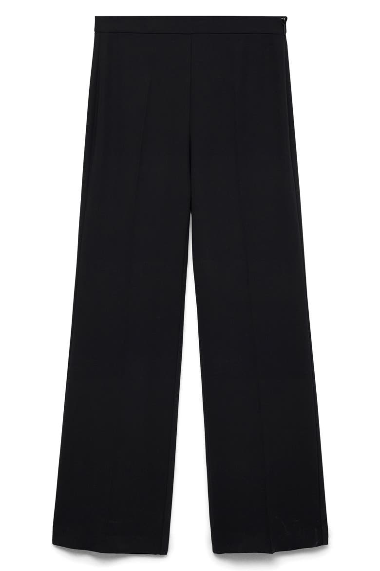 Iguana Straight Leg Pants, Main, color, BLACK