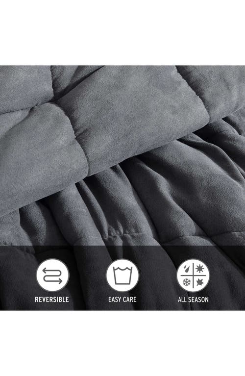 EDDIE BAUER EDDIE BAUER CABIN PLAID REVERSIBLE FAUX SHEARLING COMFORTER SET