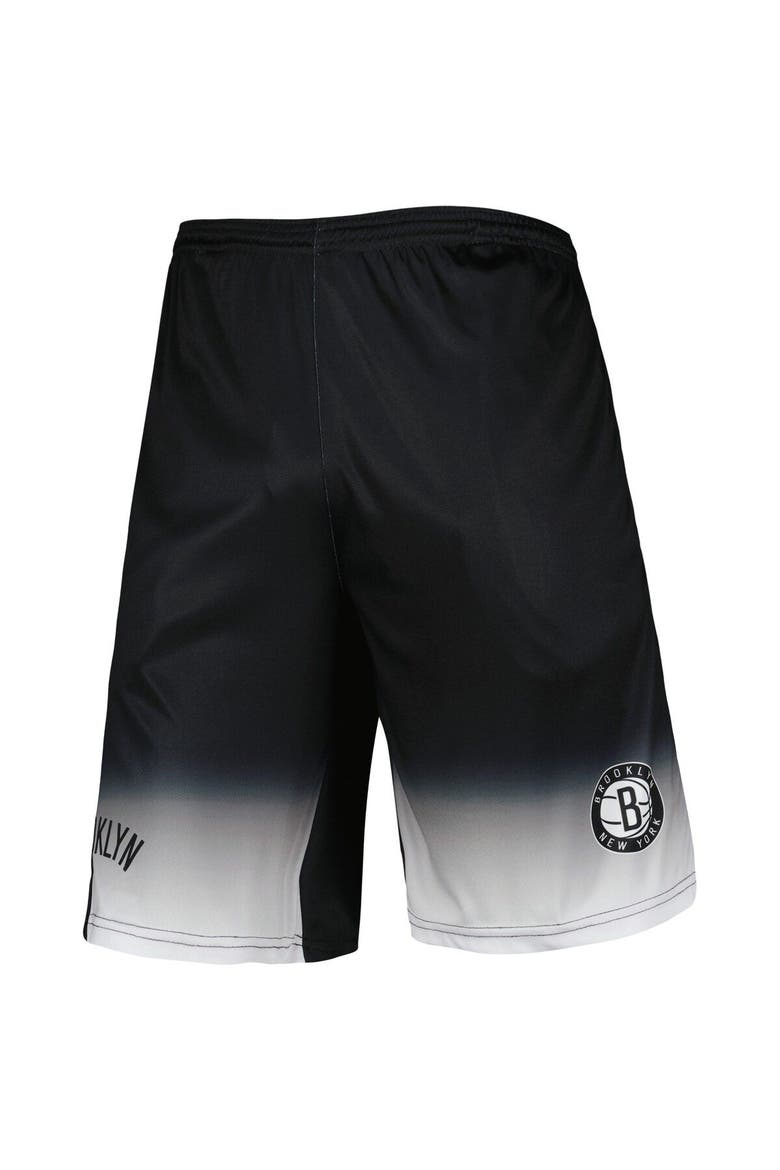 Men's Fanatics Branded Black Brooklyn Nets Fadeaway Shorts, Alternate, color, Black