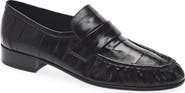 The Row Soft Eelskin Loafer