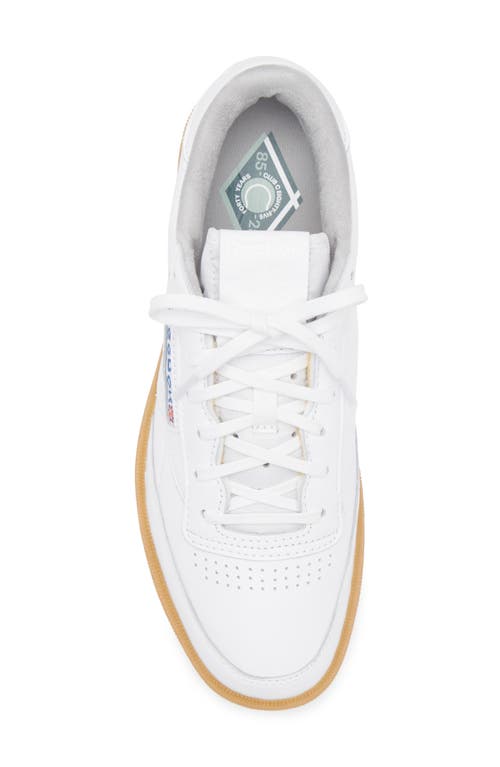 Reebok Club C 85 Vintage Sneaker In Ftwrwhite/grey2/gum