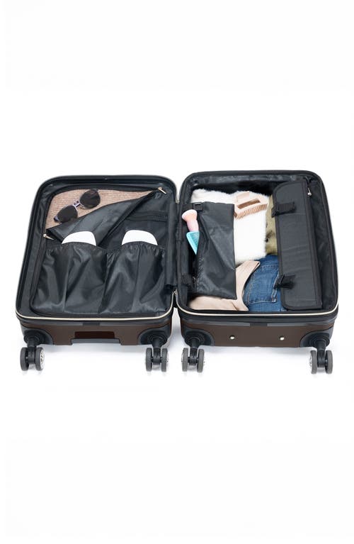 Kenneth Cole Madison Square 2-piece Hardside Carry-on Luggage & Backpack Set In Brown