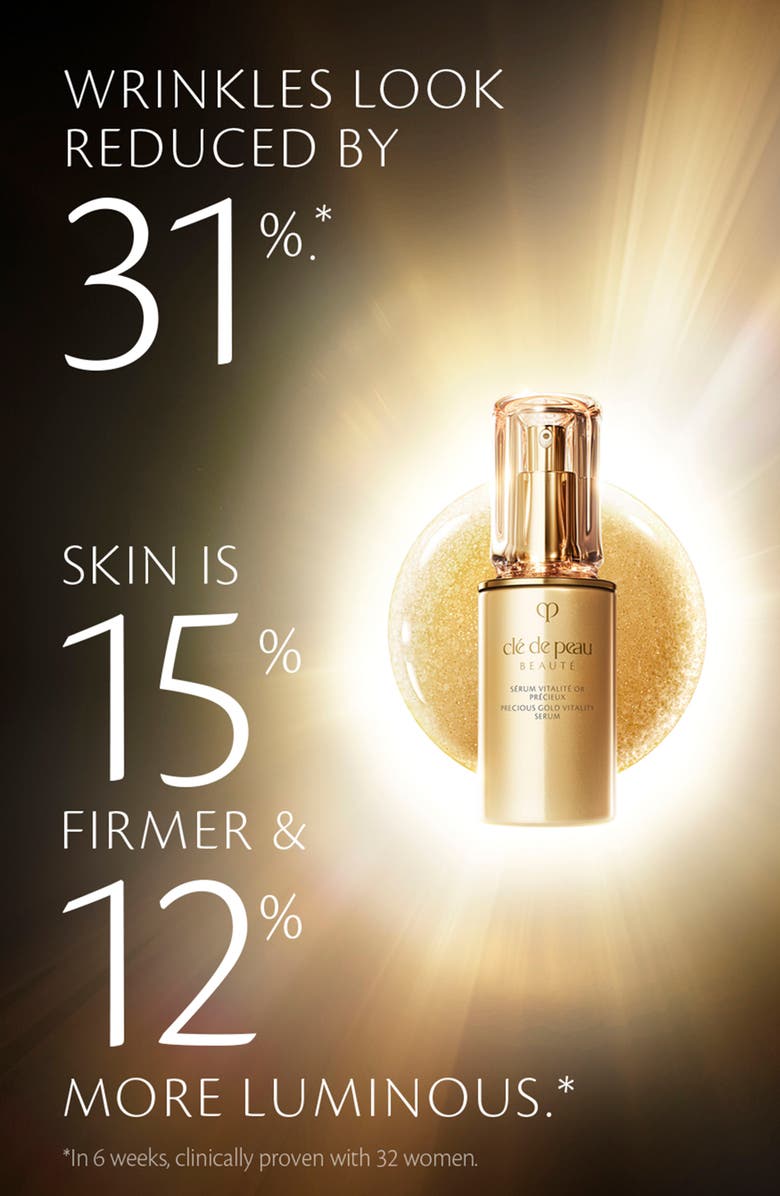 Clé de Peau Beauté Precious Gold Vitality Serum Refill, Alternate, color, Regular