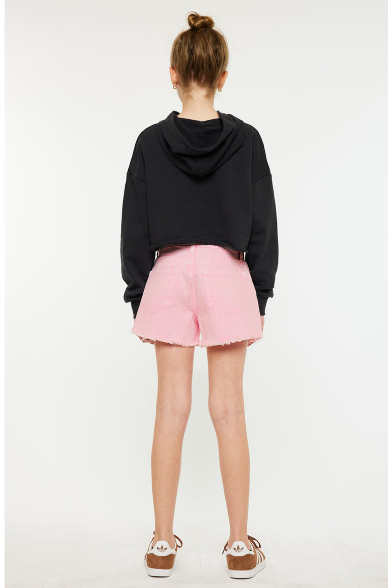 Melly High Rise Shorts, Alternate, color, Pink