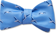 Beau Ties of Vermont Gull Island Silk Woven Bow Tie