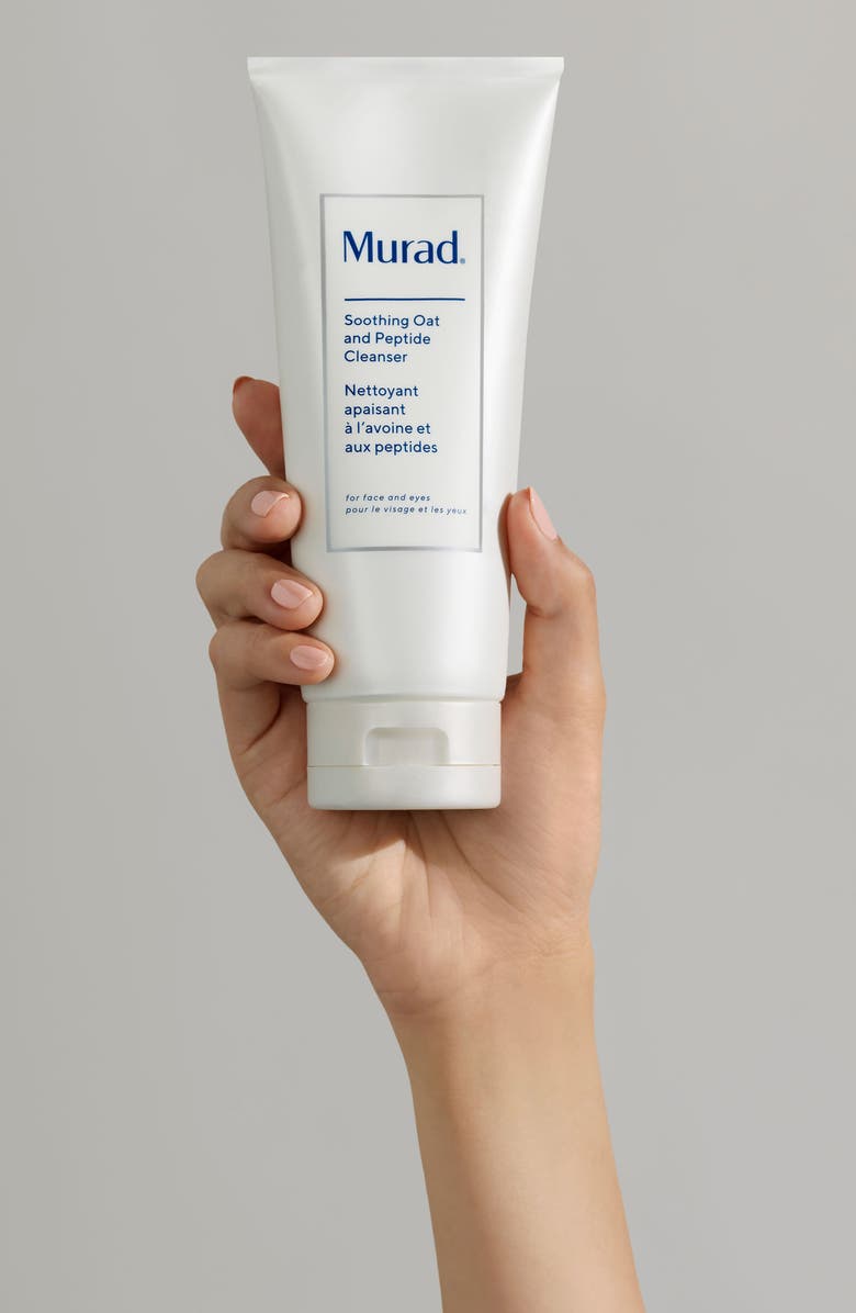 Murad<sup>®</sup> Soothing Oat and Peptide Cleanser, Alternate, color,