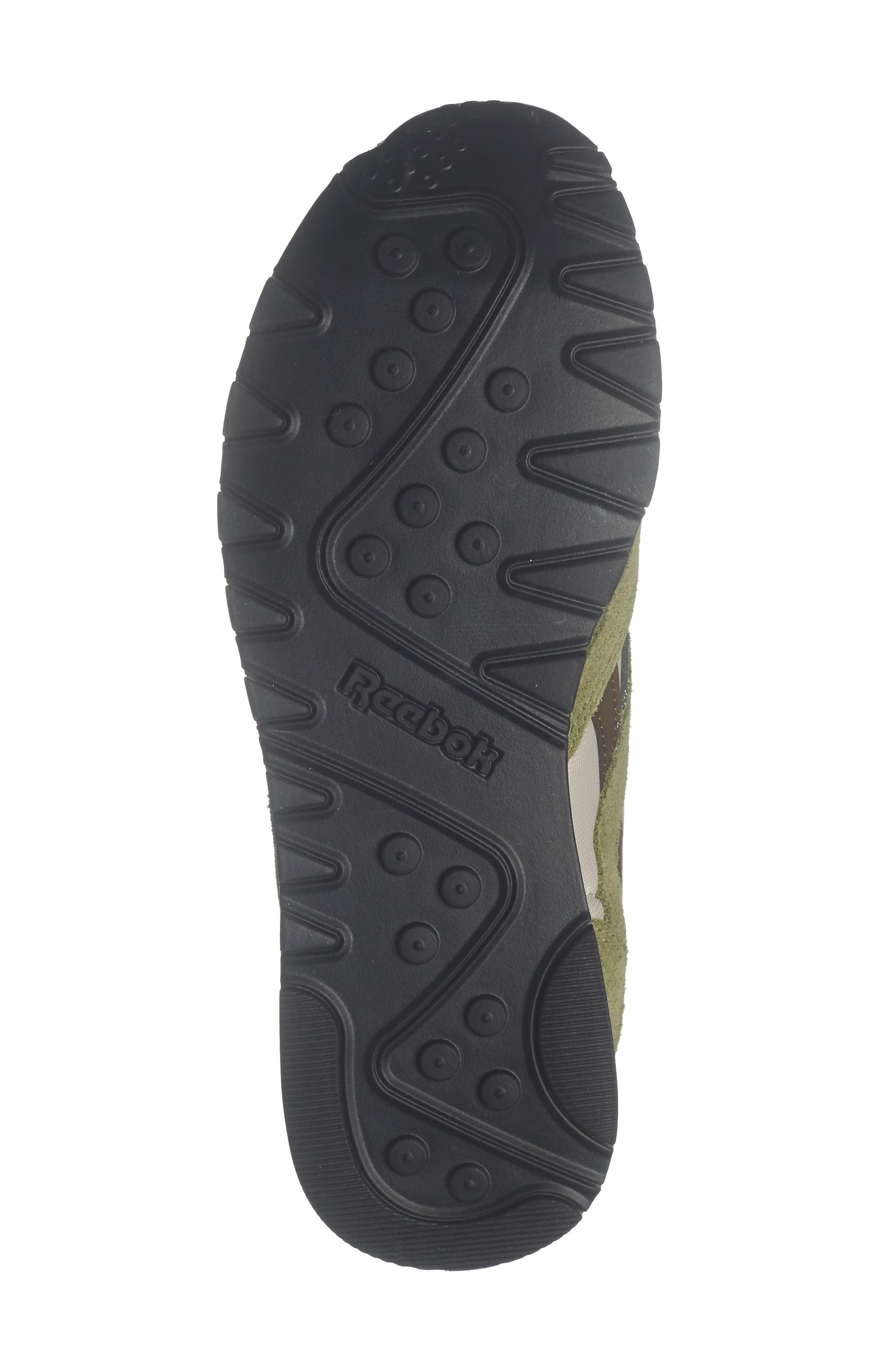 Classic Nylon Sneaker, Alternate, color, GREEN BROWN GREY