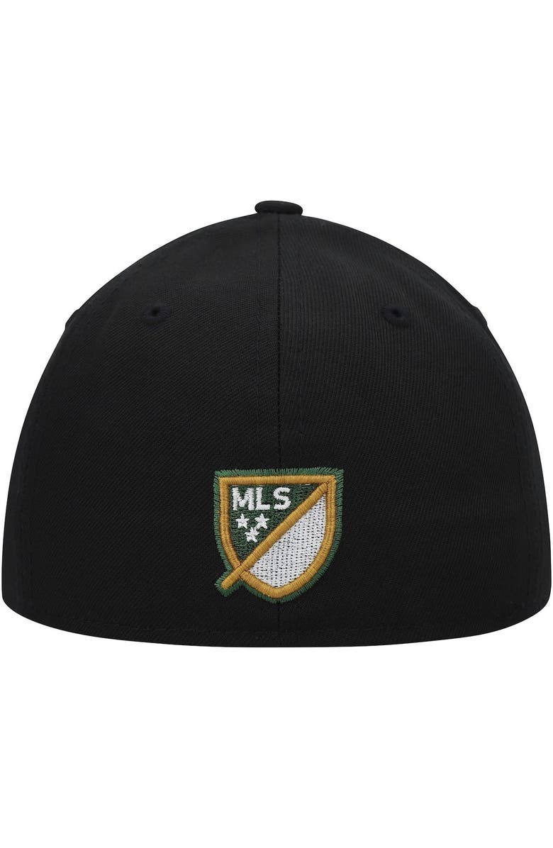New Era Men's New Era Black Portland Timbers Primary Logo Low Profile 59FIFTY Fitted Hat, Alternate, color, 