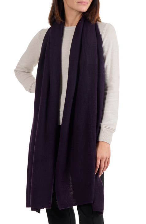 Online NWT Nordstrom Cashmere Scarf in Purple