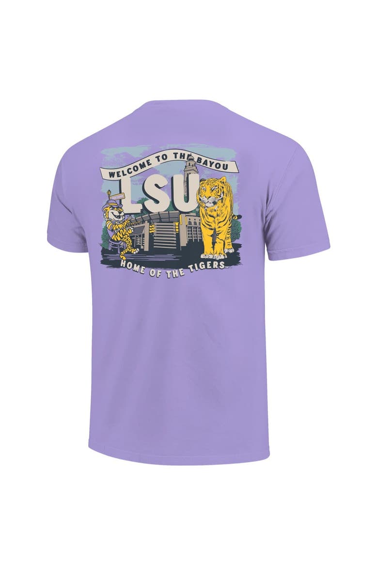 Youth  Purple LSU Tigers Local Campus Scene T-Shirt, Alternate, color, Purple