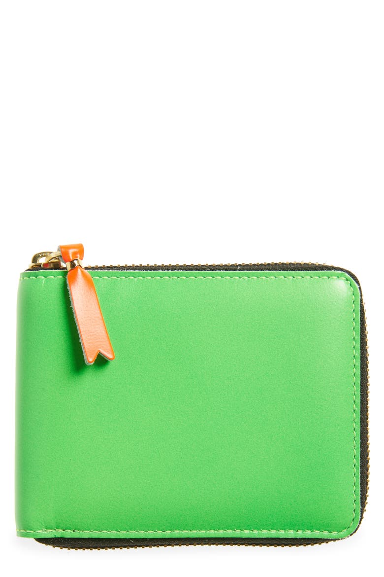 Super Fluo Wallet, Main, color, GREEN