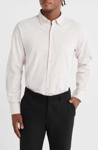 David Donahue Oxford Cotton Button-Down Sport Shirt