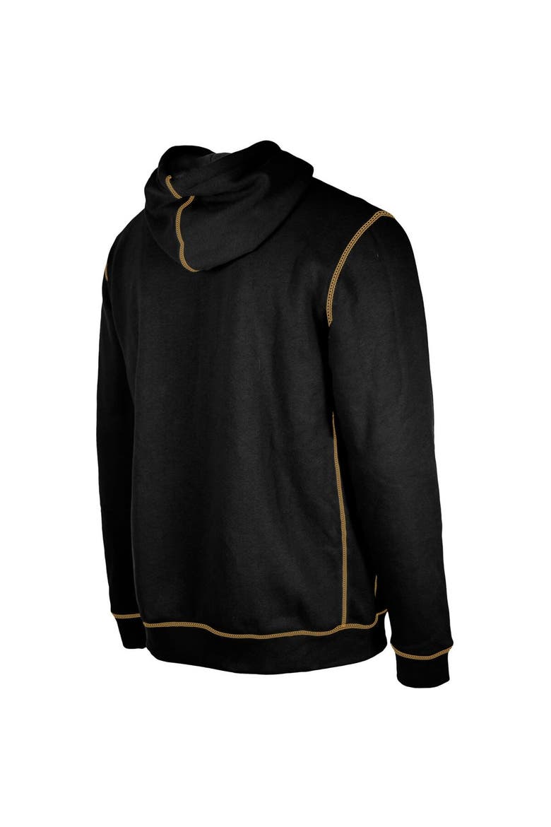 Men's New Era Black Memphis Grizzlies 2023/24 City Edition Satin Stitch Elite Pack Pullover Hoodie, Alternate, color, Black