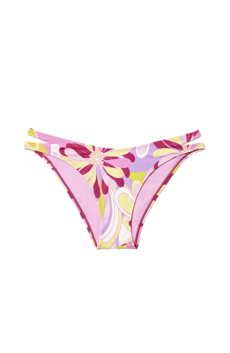 Adore Me Codie Swimwear Bikini Panty, Alternate, color, Floral Pink