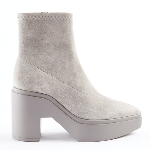 Cecelia New York Lawrence Platform Bootie in Grey 