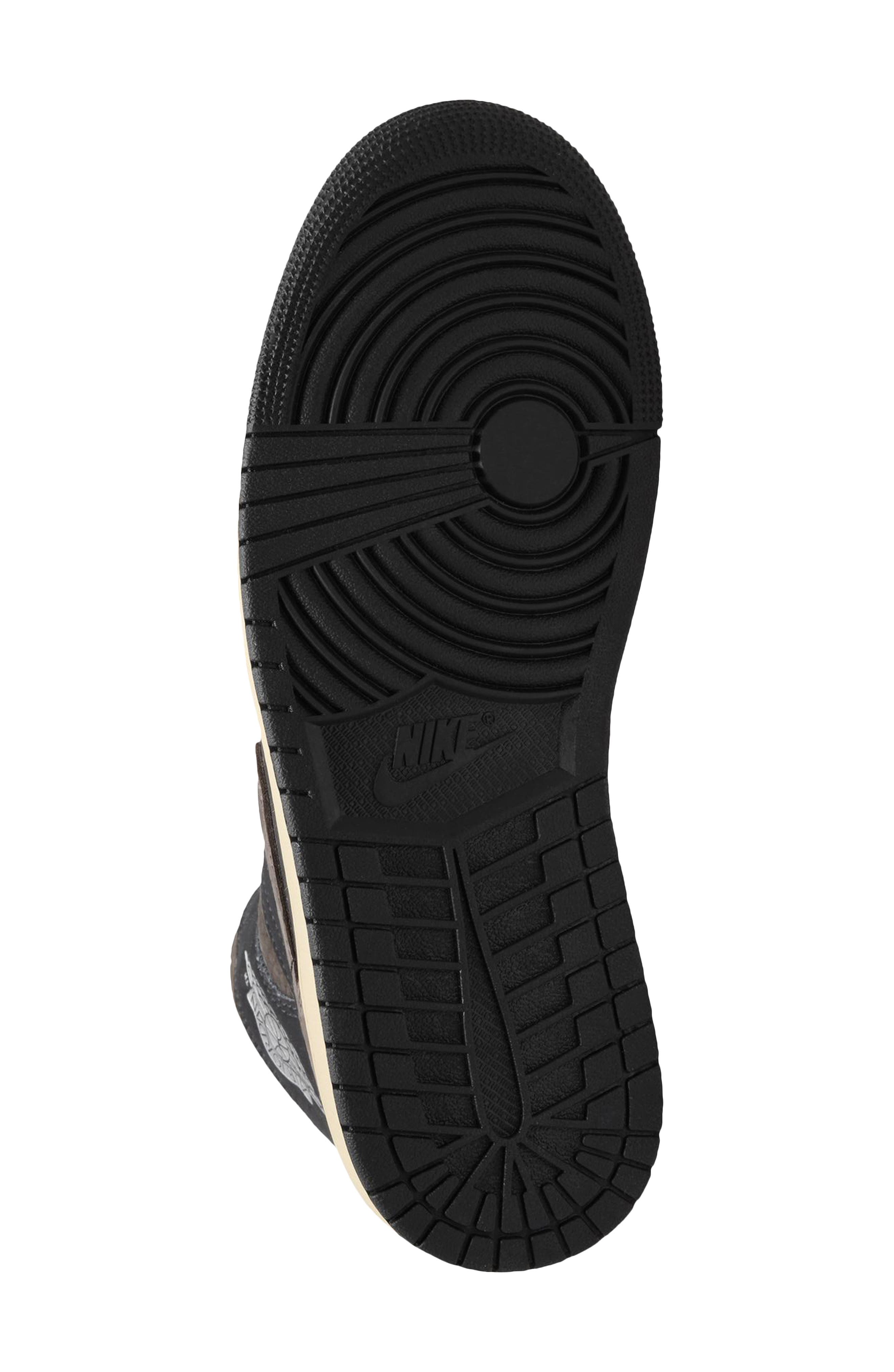 Jordan Air Jordan 1 Mid SE Sneaker, Alternate, color, Black/ Olive Grey