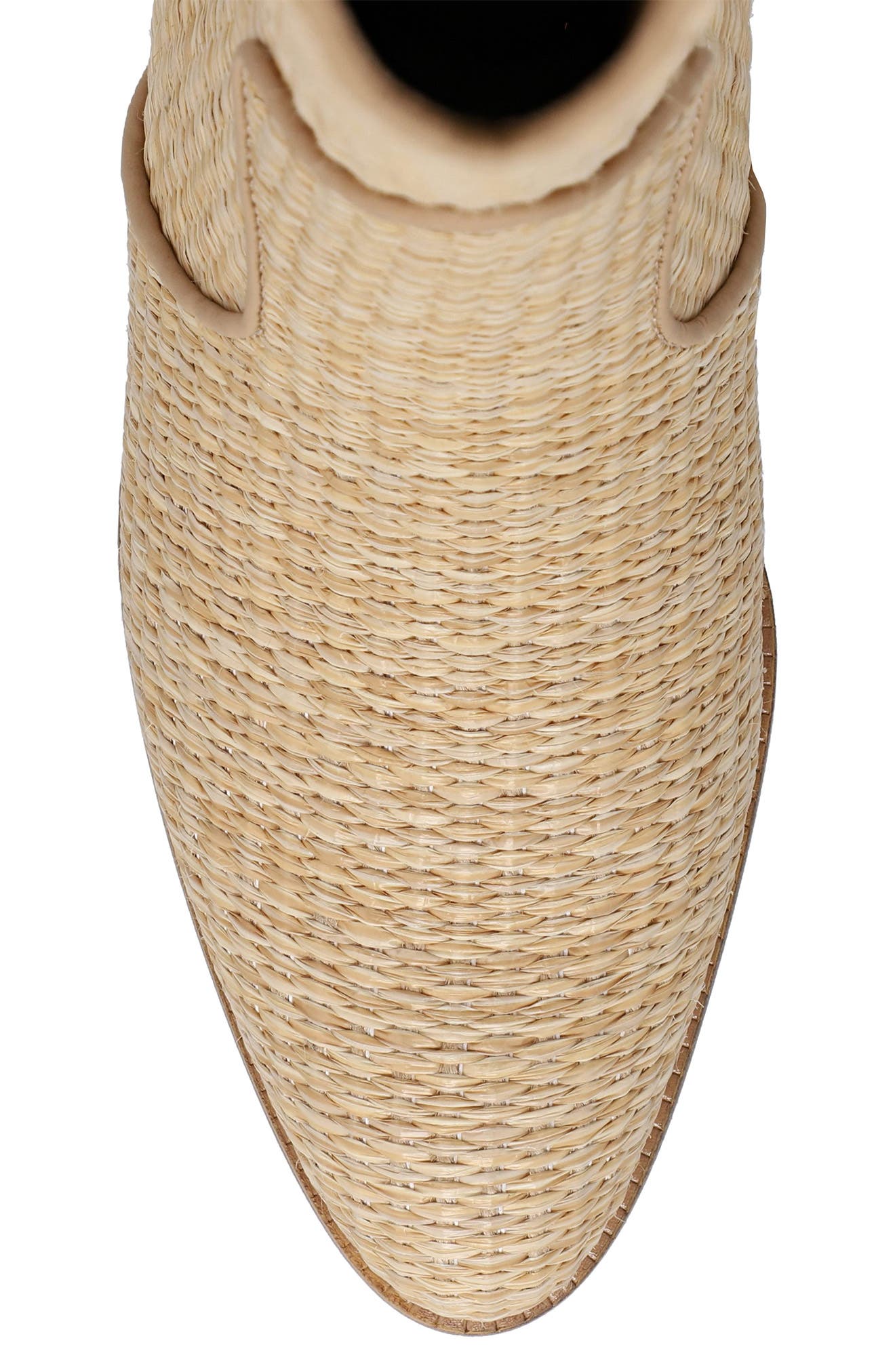 Jenah Woven Cowboy Boot, Alternate, color, NATURAL