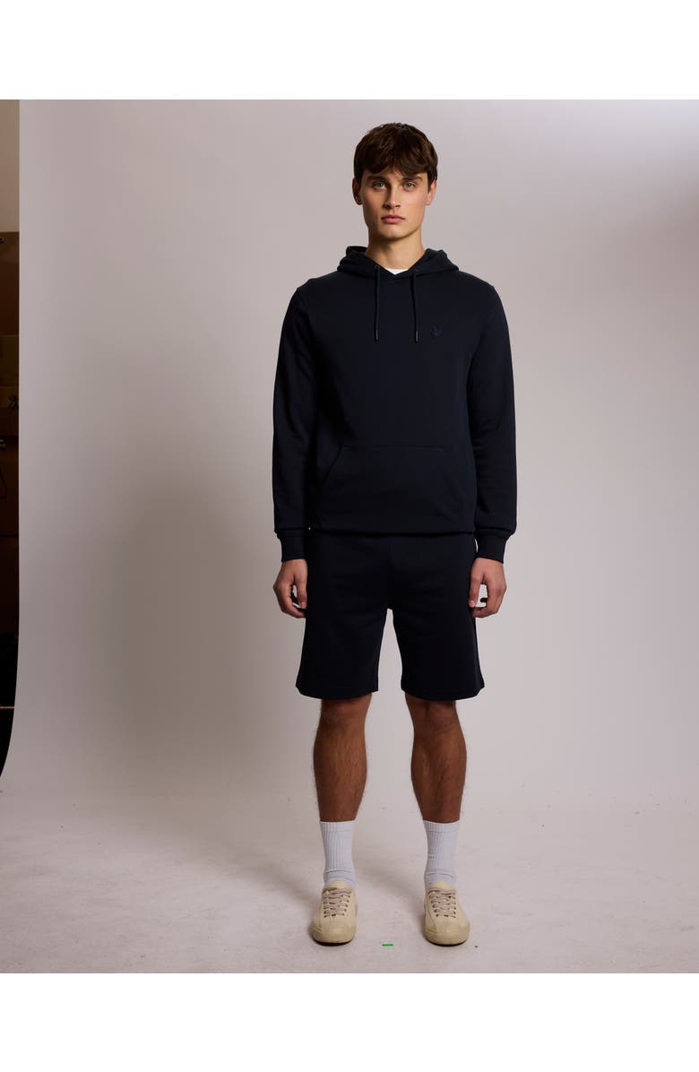 Lyle & Scott Superfine Cotton Loopback Hoodie, Alternate, color, Dark Navy