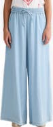 Talisman the Label Freedom Wide Leg Cotton Drawstring Pants