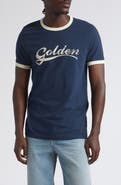 Golden Goose Journey Slim Fit Cotton Graphic T-Shirt