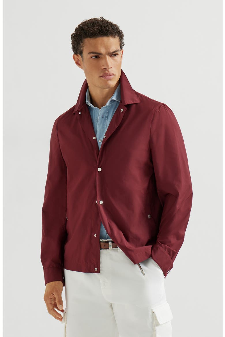 Nylon jacket, Main, color, Cherry